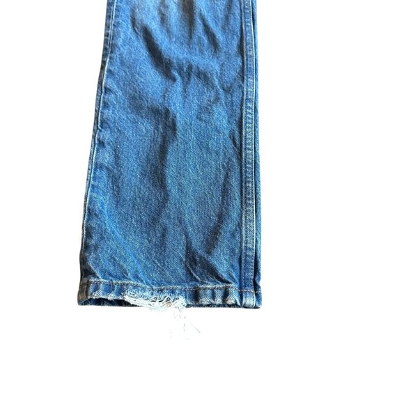Reformation Cynthia High Rise Straight Jeans Shasta Destroyed Wash Size 26 Women - Picture 4 of 11